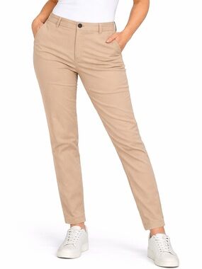 Talbots Weekend Chino khaki tan pants women’s 14